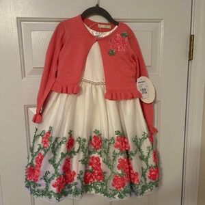 Girls floral dress